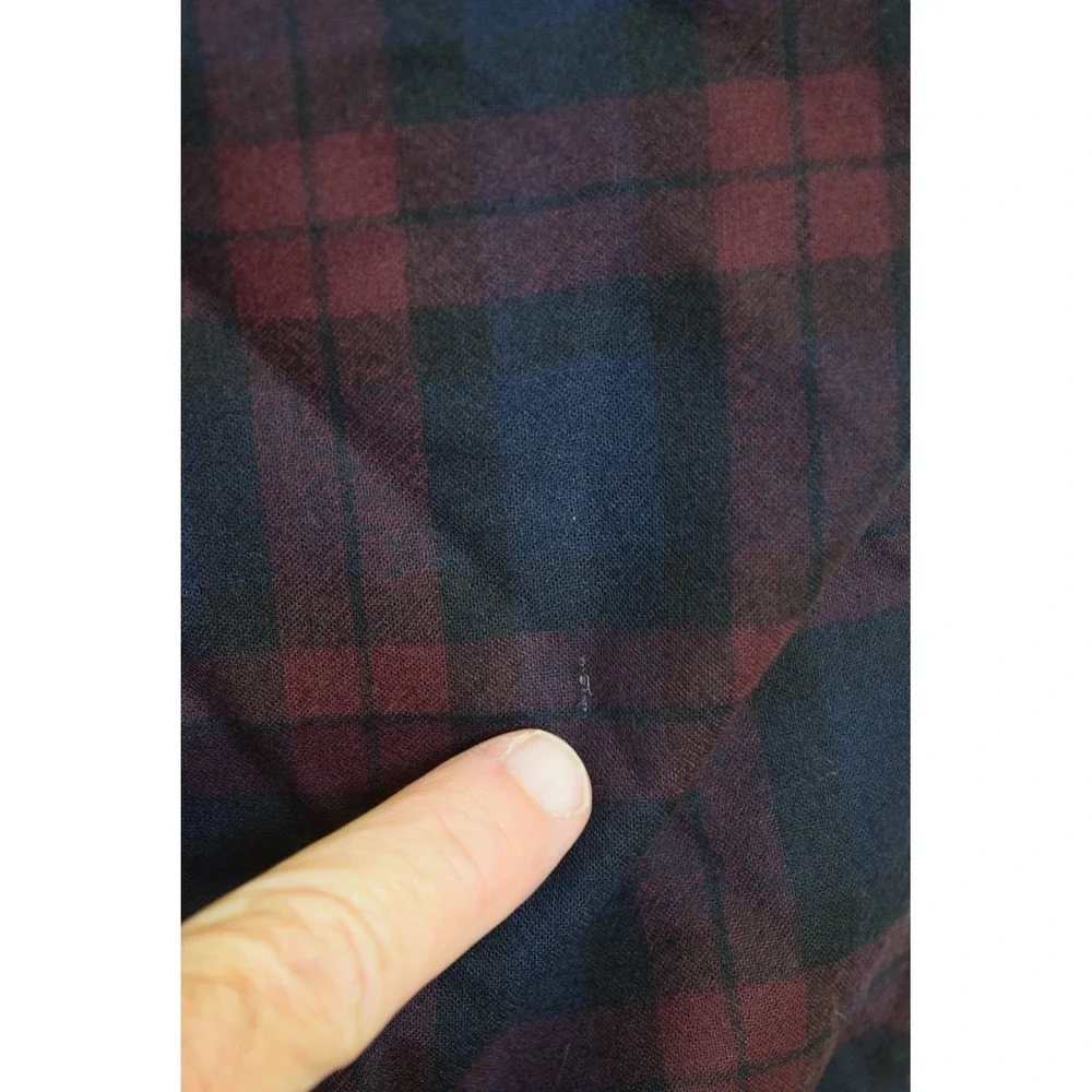 Noose & Monkey Plaid 3 Piece Suit Blazer Vest Pants MENS 44 Reg 36x32 Christmas